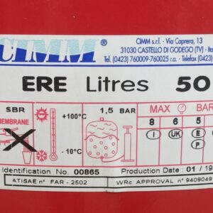 Vaso de expansión CIM ERE 50 litros de ocasión en cabauoportunitats.com