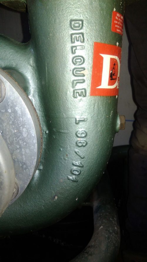 Bomba centrífuga tractor DELOULE TJ101 18cv de ocasión en cabauoportunitats.com