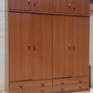Armario de melamina para habitación 206x59x243cm en cabauoportunitats.com