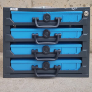 Caixa d'eines petites 4 calaixos d'ocasió a cabauoportunitats.com Balaguer - Lleida - Catalunya