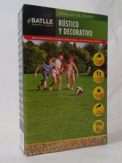 Semillas césped BATLLE «Rústico y decorativo» 500g en cabauoportunitats.com