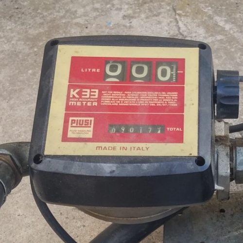 Bomba gasoil PIUSI d'ocasió amb comptador i sortidor a cabauoportunitats.com Balaguer - Lleida - Catalunya