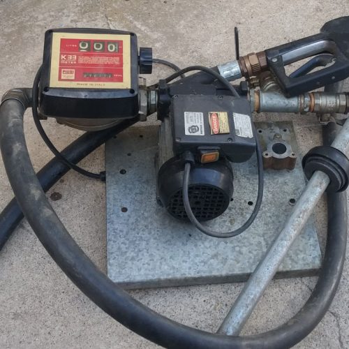 Bomba gasoil PIUSI d'ocasió amb comptador i sortidor a cabauoportunitats.com Balaguer - Lleida - Catalunya