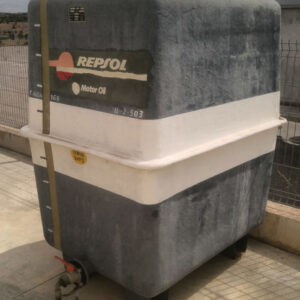 Dipòsit gasoil 2000 litres 180cm d'ocasió a cabauoportunitats.com Balaguer - Lleida - Catalunya