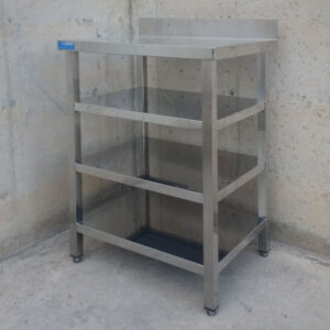 Empostada d'acer inoxidable 75x60x106cm d'ocasió a cabauoportunitats.com Balaguer - Lleida - Catalunya