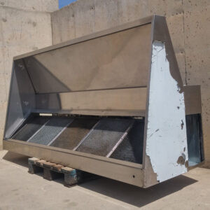 Campana inox 250cm hostaleria d'ocasió a cabauoportunitats.com Balaguer - Lleida - Catalunya