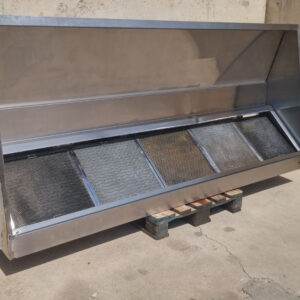Campana inox 250cm hostaleria d'ocasió a cabauoportunitats.com Balaguer - Lleida - Catalunya
