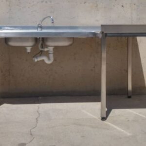 Pica d'acer inoxidable 170cm d'ocasió a cabauoportunitats.com Balaguer - Lleida - Catalunya