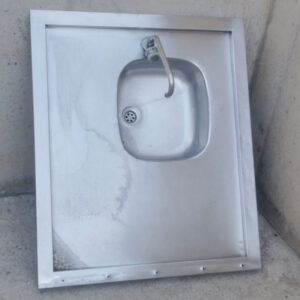 Fregadero 1 seno inox 80x94cm de ocasión en cabauoportunitats.com