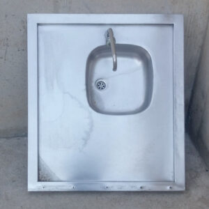 Fregadero 1 seno inox 80x94cm de ocasión en cabauoportunitats.com