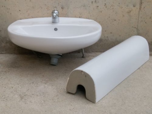 Pica de lavabo ROCA d'ocasió amb peu a cabauoportunitats.com Balaguer - Lleida - Catalunya