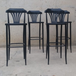 Tamborets estil vintage d'ocasió a cabauoportunitats.com Balaguer - Lleida - Catalunya