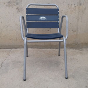 Joc taula i cadires terrassa color blau d'ocasió a cabauoportunitats.com Balaguer - Lleida - Catalunya