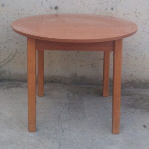 Mesa redonda comedor ø90cm de ocasión en cabauoportunitats.com
