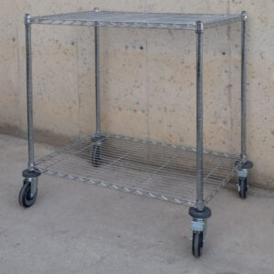 Carro modular inox 90x60cm de ocasión en cabauoportunitats.com