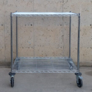 Carro modular inox 90x60cm de ocasión en cabauoportunitats.com