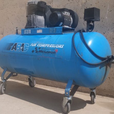 Compresor de aire ABAC 270 litros de ocasión en cabauoportunitats.com