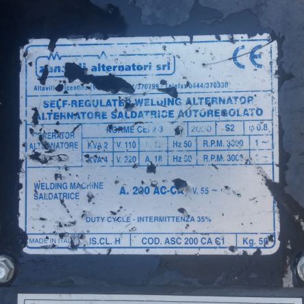 Grupo electrógeno 4 KVA de ocasión en cabauoportunitats.com Balaguer - Lleida - Catalunya