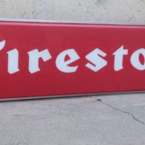 Rótulo luminoso FIRESTONE de ocasión en cabauoportunitats.com
