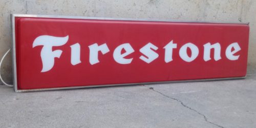 Rótulo luminoso FIRESTONE de ocasión en cabauoportunitats.com