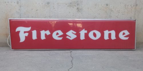 Rótulo luminoso FIRESTONE de ocasión en cabauoportunitats.com