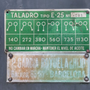 Trepant de columna LIDER d'ocasió a cabauoportunitats.com Balaguer - Lleida - Catalunya