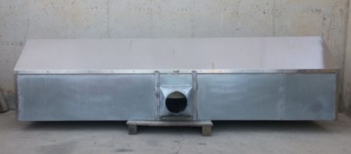 Campana extractora 300cm con motor S&P de ocasión en cabauoportunitats.com
