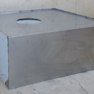 Campana inox hostelería 120x50x120cm de ocasión en cabauoportunitats.com