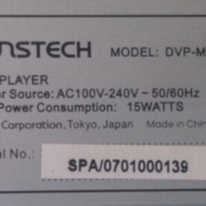DVD SUNSTECH DVP-MX550 de segona mà a cabauoportunitats.com Balaguer - Lleida - Catalunya