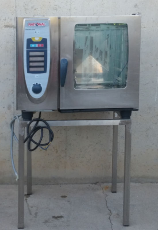 Horno RATIONAL convección y vapor de ocasión en cabauoportunitats.com