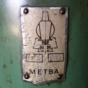 Fresadora universal METBA MB-1 de ocasión en cabauoportunitats.com