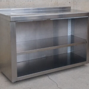 Moble d'acer inoxidable 150cm d'ocasió a cabauoportunitats.com Balaguer - Lleida - Catalunya