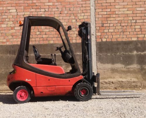 Carretilla elevadora LINDE H16 420cm de ocasión en cabauoportuntiats.com
