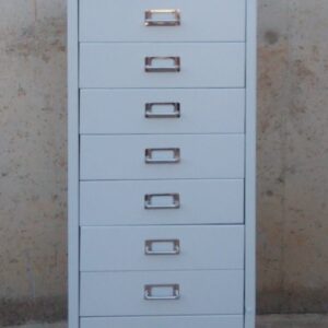 Cajonera metálica 9 cajones de ocasión en cabauoportunitats.com