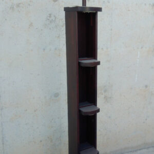 Columna fusta 186cm amb làmpada a cabauoportunitats.com Balaguer - Lleida - Catalunya