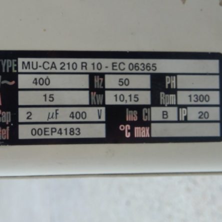 Cortina de aire MUNDOCLIMA MU-CA 210 R 10 de ocasión en cabauoportunitats.com