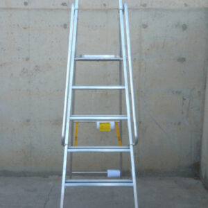 Escala alumini 6 graons 155cm d'ocasió a cabauoportunitats.com Balaguer - Lleida - Catalunya