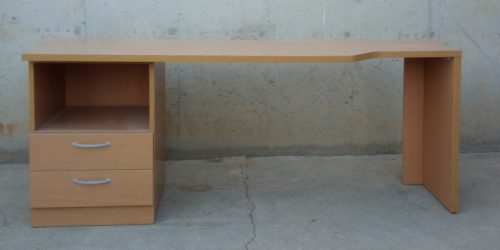 Escritorio color haya 180cm de ocasión en cabauoportunitats.com