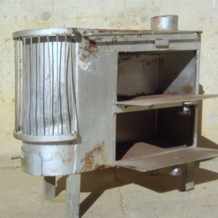 Estufa llenya amb forn 70x27x63cm d'ocasió a cabauoportunitats.com Balaguer - Lleida - Catalunya