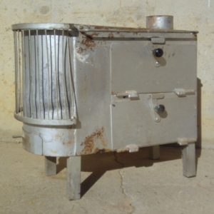 Estufa llenya amb forn 70x27x63cm d'ocasió a cabauoportunitats.com Balaguer - Lleida - Catalunya