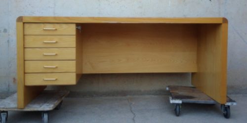 Taula fusta pi despatx 170x75cm d'ocasió a cabauoportunitats.com Balaguer - Lleida - Catalunya