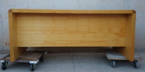 Taula fusta pi despatx 170x75cm d'ocasió a cabauoportunitats.com Balaguer - Lleida - Catalunya