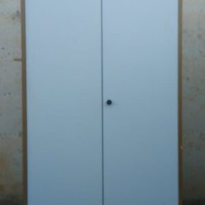 Armario gris oficina 202cm de ocasión en cabauoportunitats.com