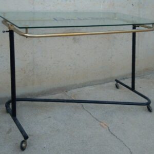 Burra con superfície de cristal 138cm de ocasión en cabauoportunitats.com