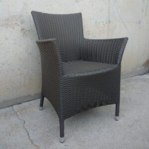 Sillón marrón para exteriores de ocasión en cabauoportunitats.com