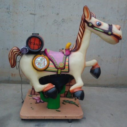 Caballito infantil de feria de ocasión en cabauoportuntiats.com