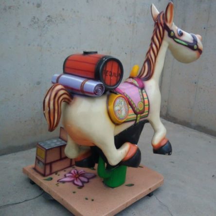 Caballito infantil de feria de ocasión en cabauoportuntiats.com