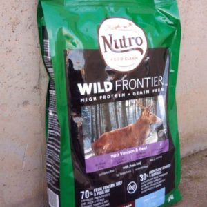 Croquetes gos NUTRO WILD FRONTIER ADULT 10kg d'ocasió a cabauoportunitats.com Balaguer - Lleida - Catalunya