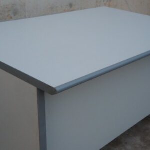 Escriptori gris 121x80x74cm d'ocasió a cabauoportunitats.com Balaguer - Lleida - Catalunya