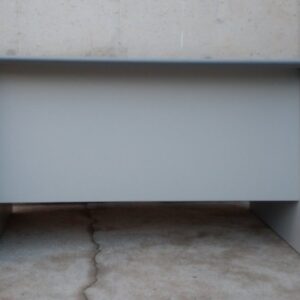 Escriptori gris 121x80x74cm d'ocasió a cabauoportunitats.com Balaguer - Lleida - Catalunya